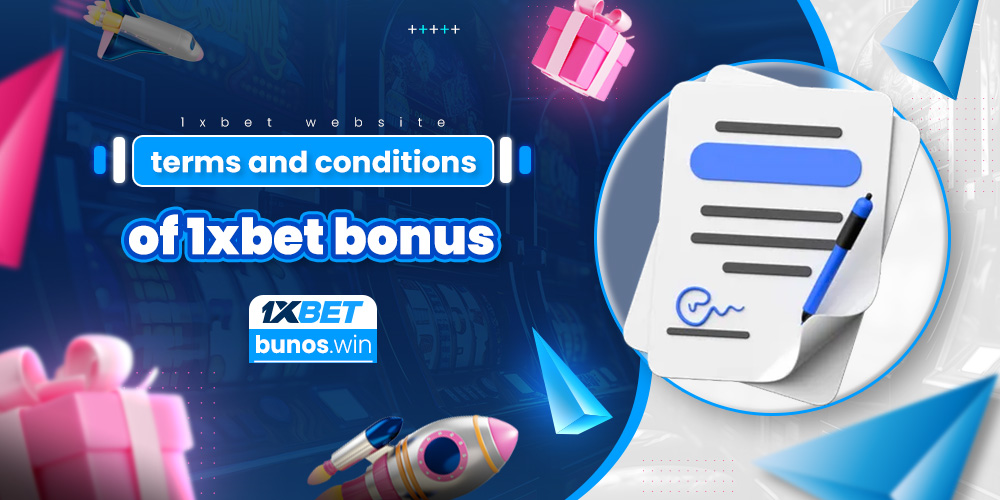 terms and conditions of 1xbet bonus